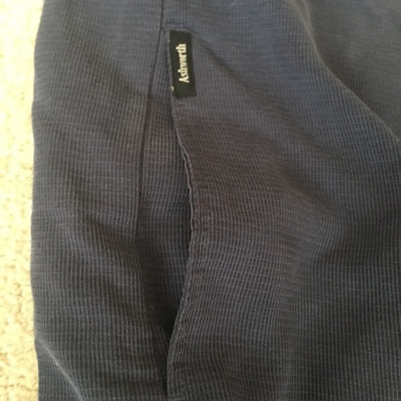 Ashworth Golf Navy V-Neck Wind Resistant Vest-L - Picture 5 of 7